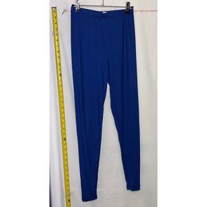 ZENANA Womens Royal Blue Athletic Leggings Pants Style MP3238AB Size M